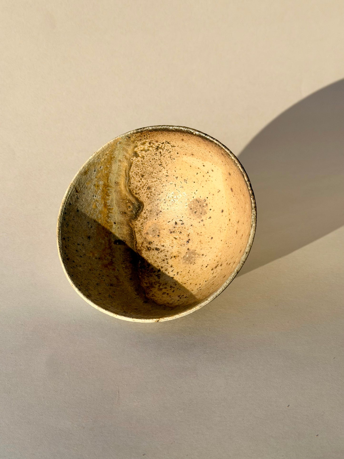 Small wood fired teabowl