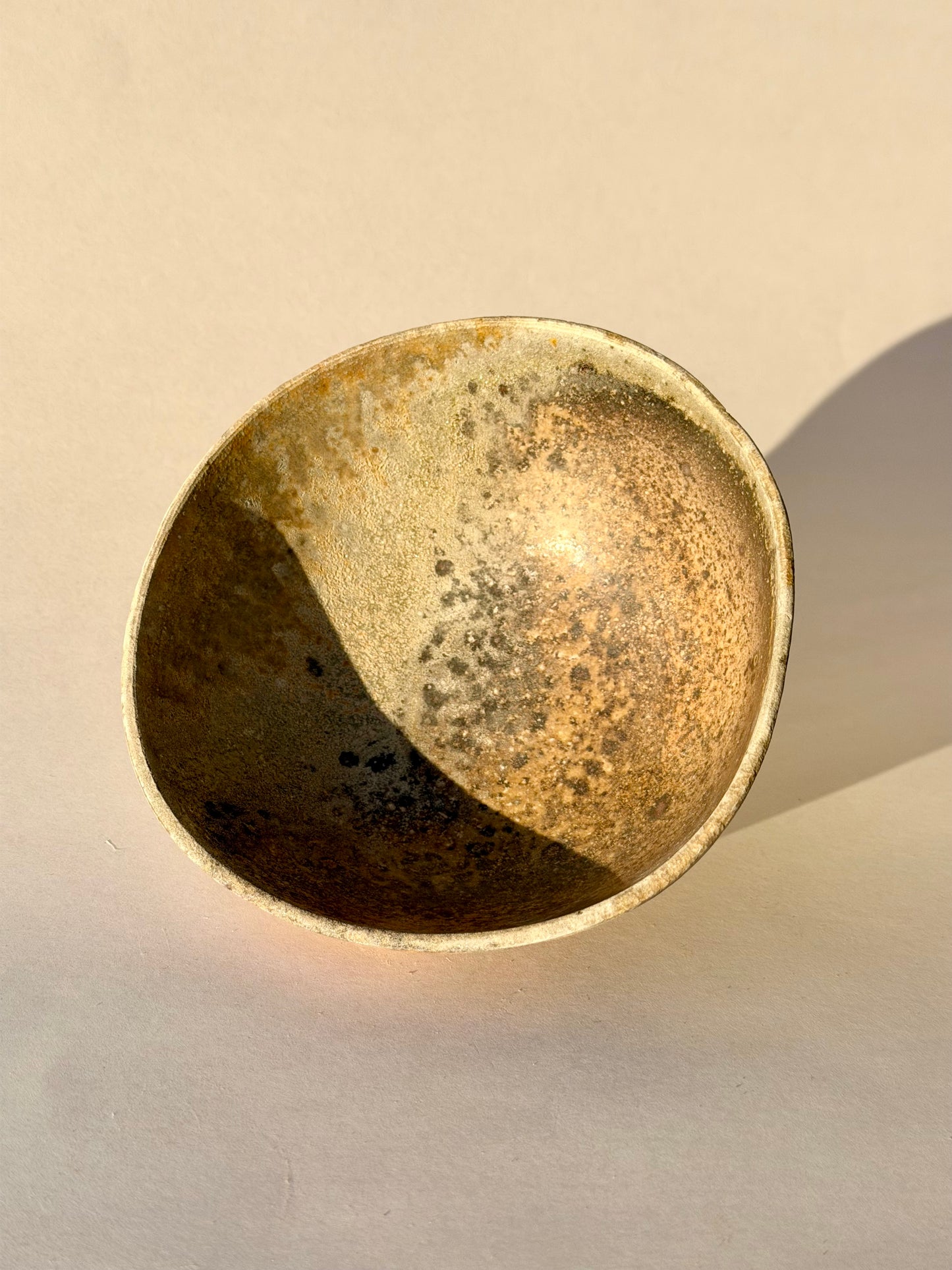 Small wood fired teabowl
