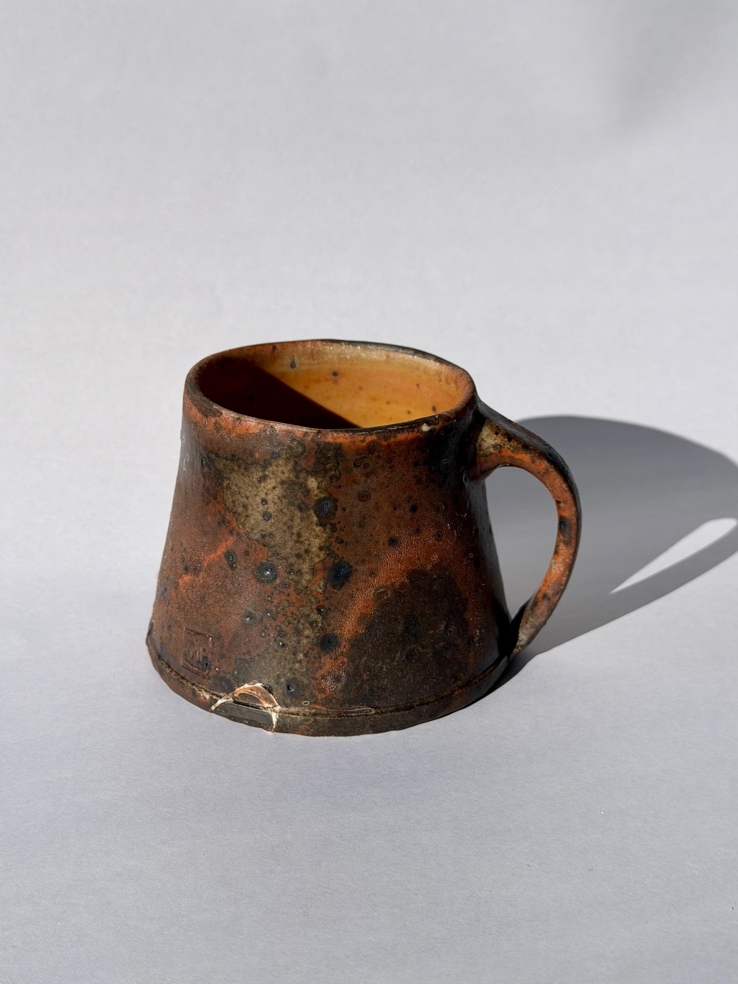 Wood fired mug