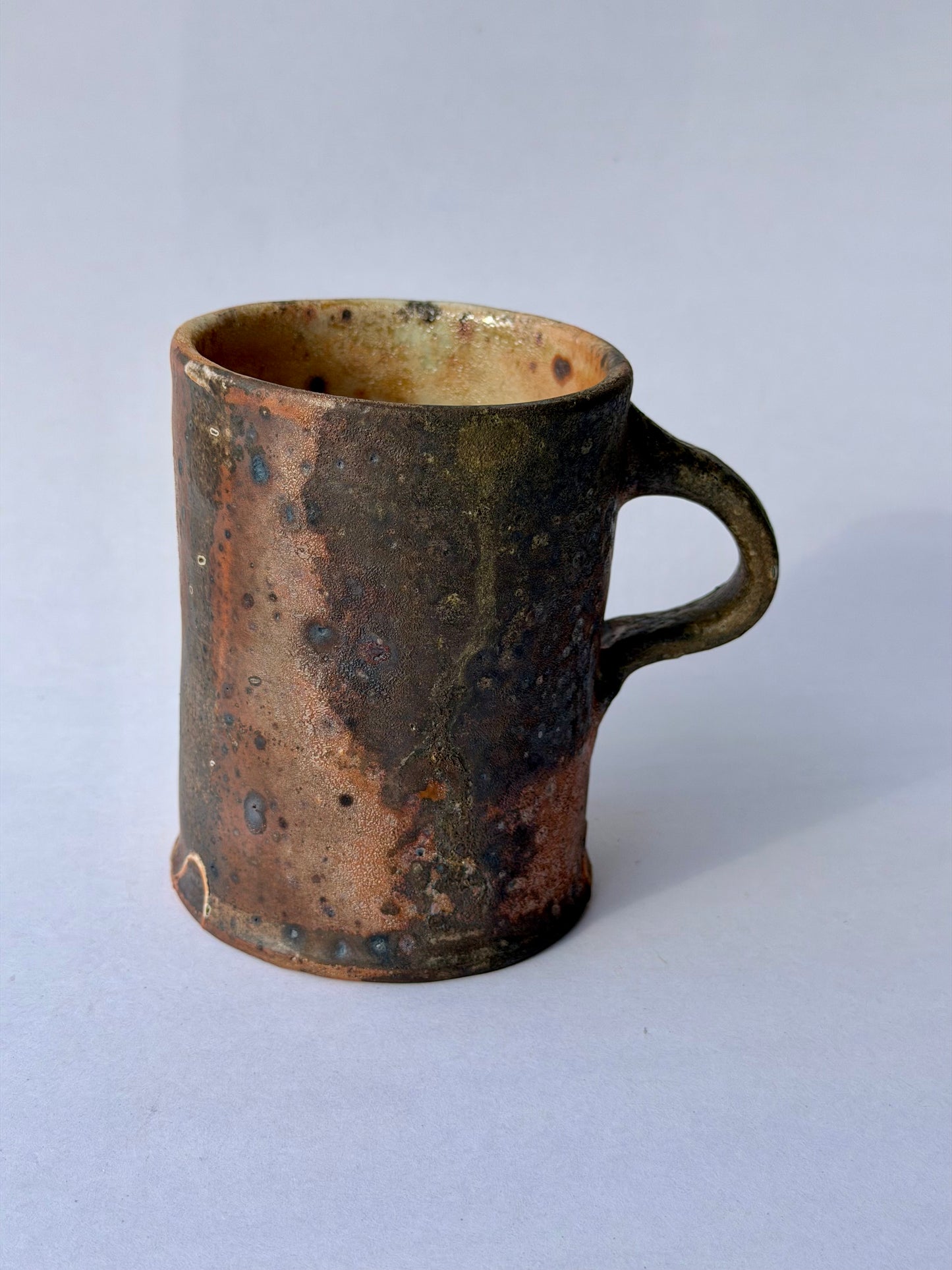 Wood fired mug