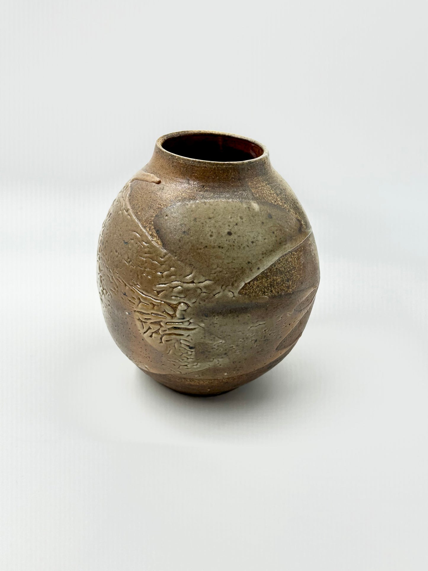 Wood-fired vase