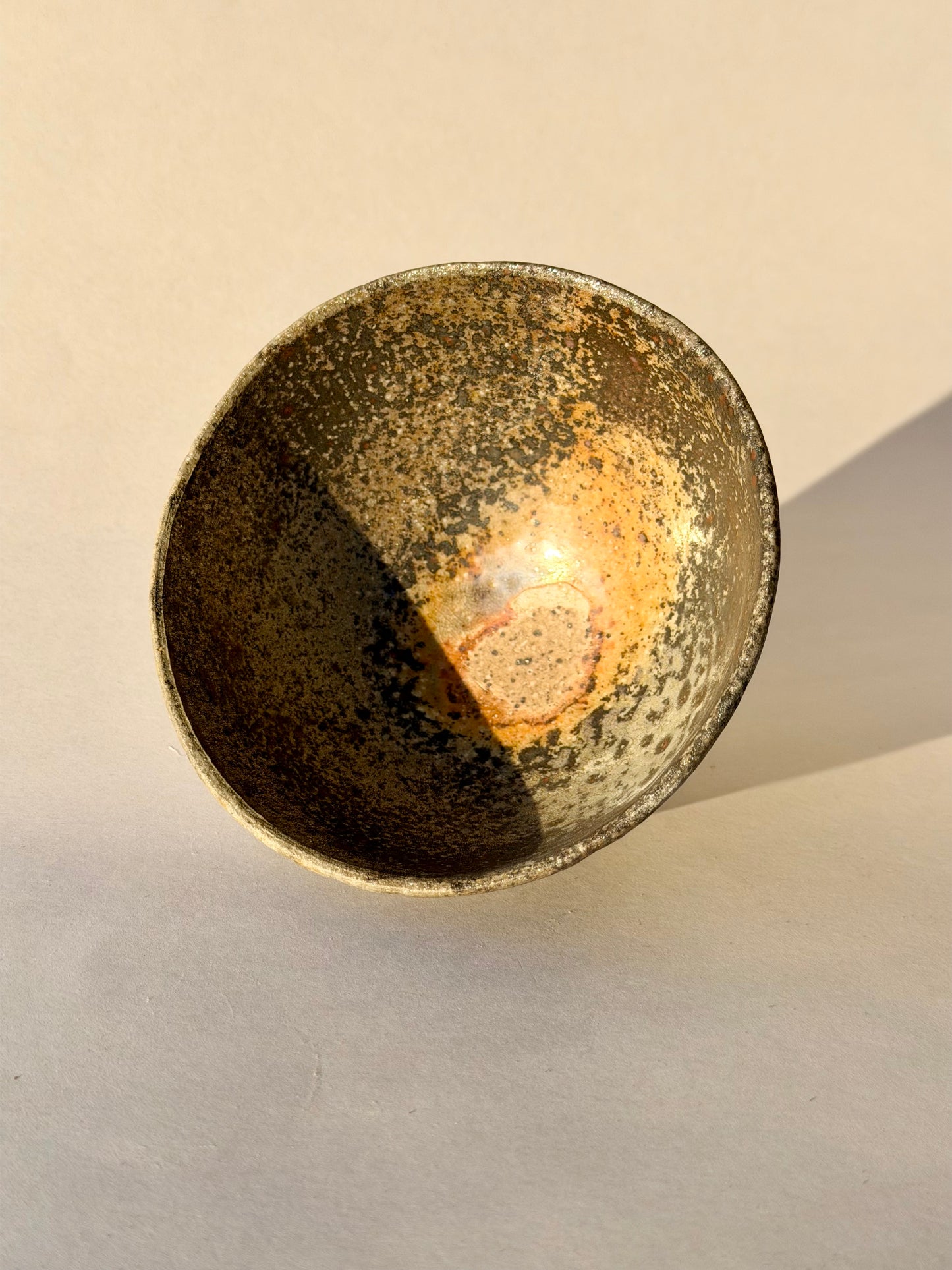Small wood fired teabowl