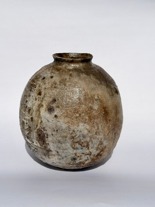 Wood-fired vase